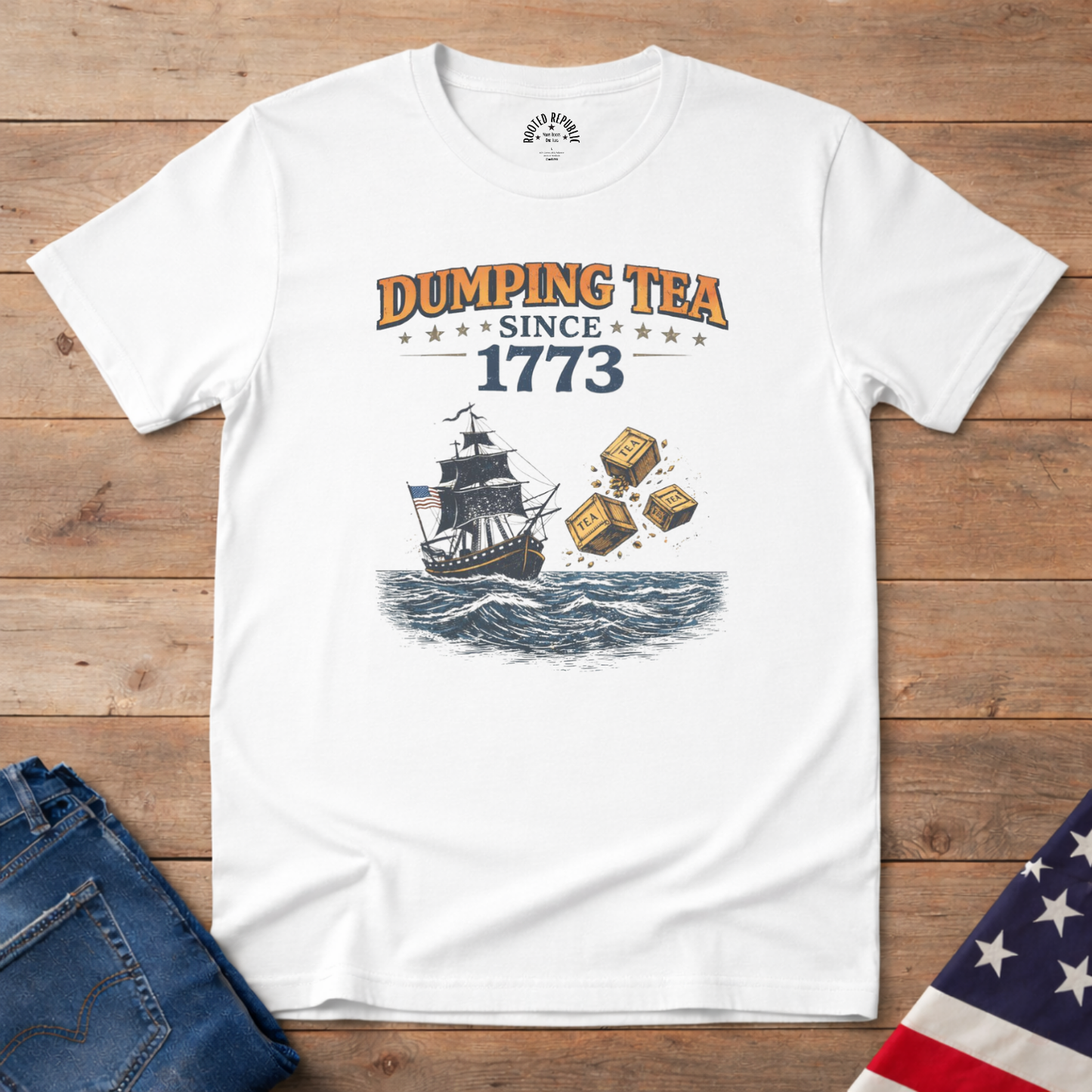 Still Dumping Tea Premium T-Shirt