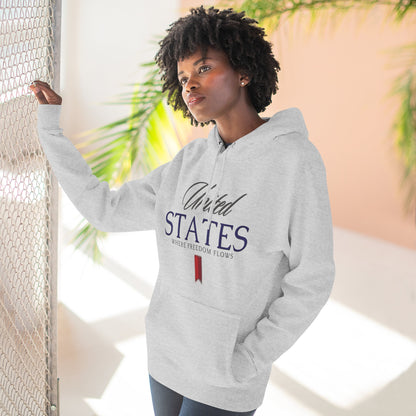 Where Freedom Flows Soft Premium Hoodie