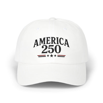 250th Anniversary Baseball Cap - White