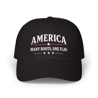 America Many Roots Baseball Cap