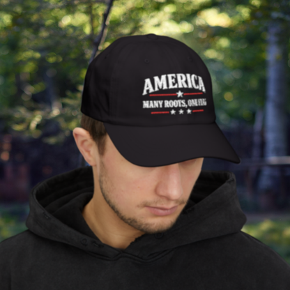 America Many Roots Baseball Cap