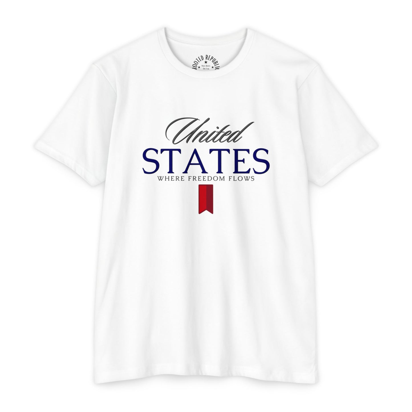 Where Freedom Flows Premium T-Shirt
