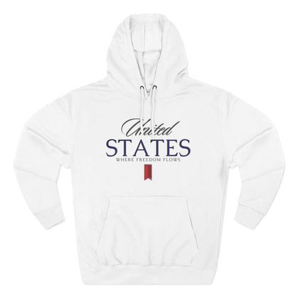 Where Freedom Flows Soft Premium Hoodie