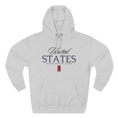 Where Freedom Flows Soft Premium Hoodie