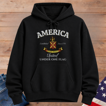 America Many Roots Soft Premium Hoodie