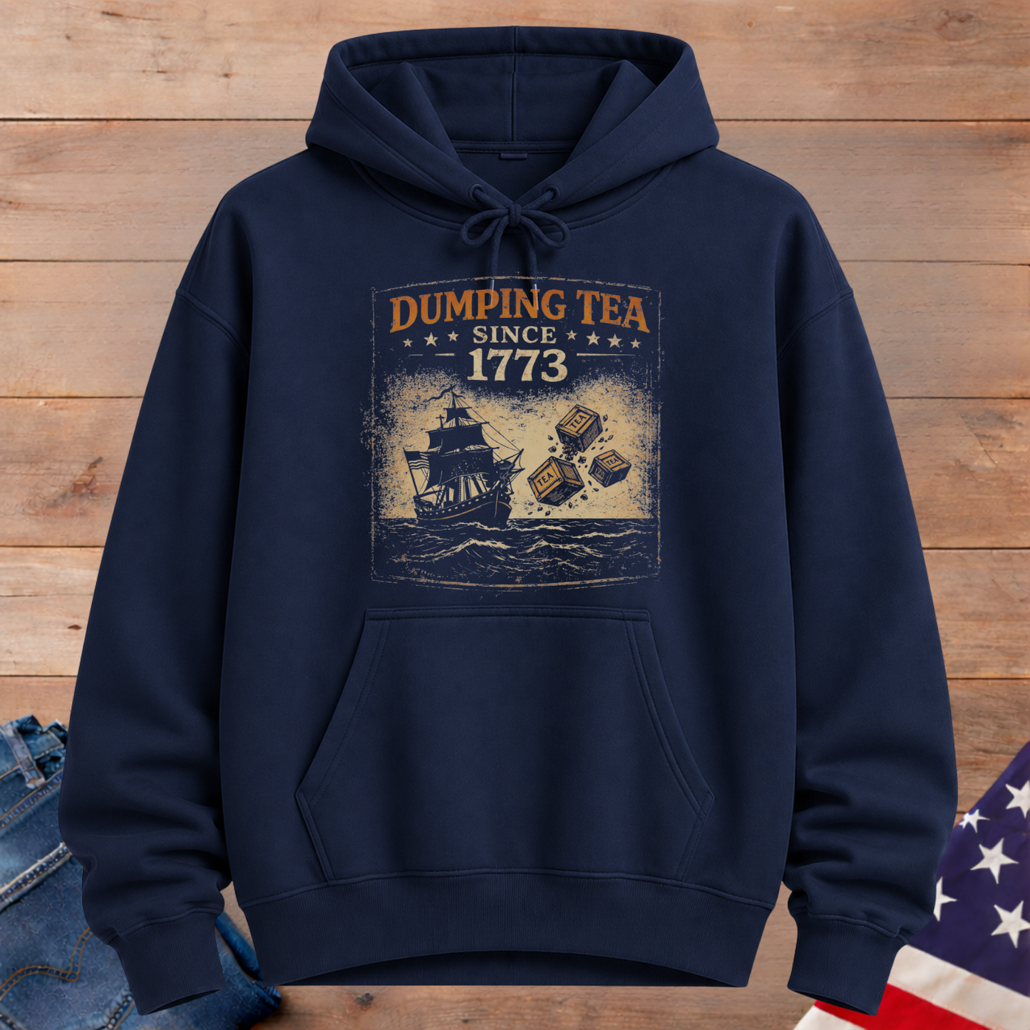 Still Dumping Tea Soft Premium Hoodie