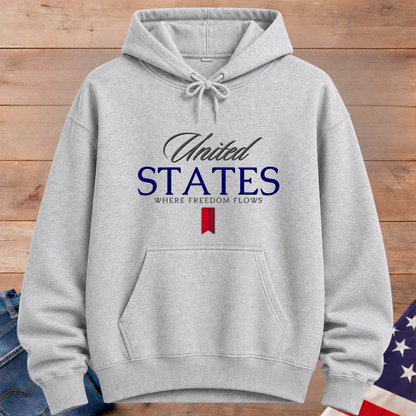 Where Freedom Flows Soft Premium Hoodie