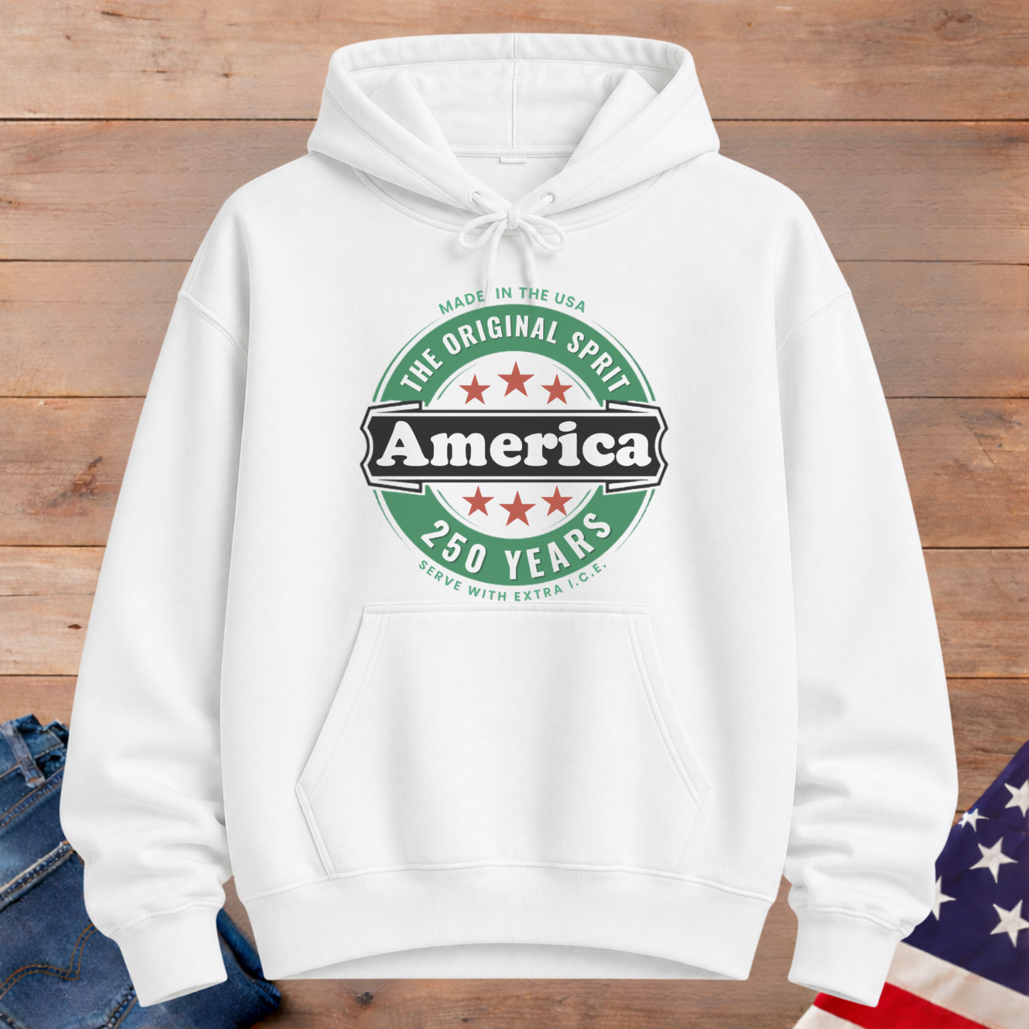 American Spirit Soft Premium Hoodie