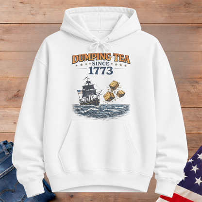 Still Dumping Tea Soft Premium Hoodie